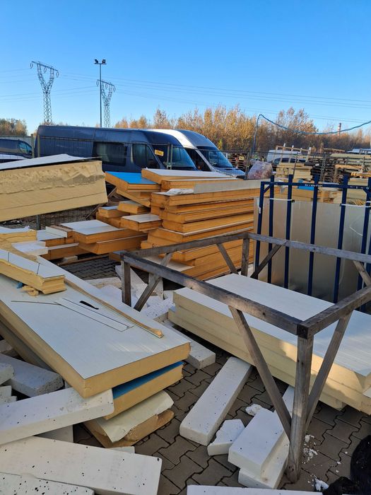 Płyta warstwowa 160/120mm - odpady