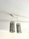 Lampa wisząca + Lampka nocna stojaca glamour styl skandynawski