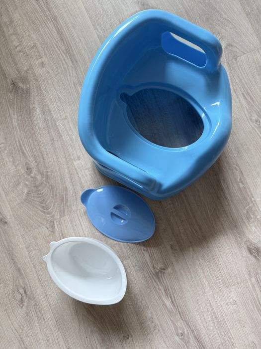 Дитячий горщик блакитний