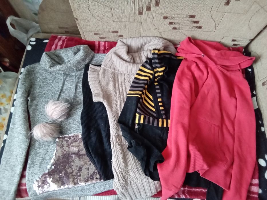 Лот Толстовка утеплённая р. 140-146