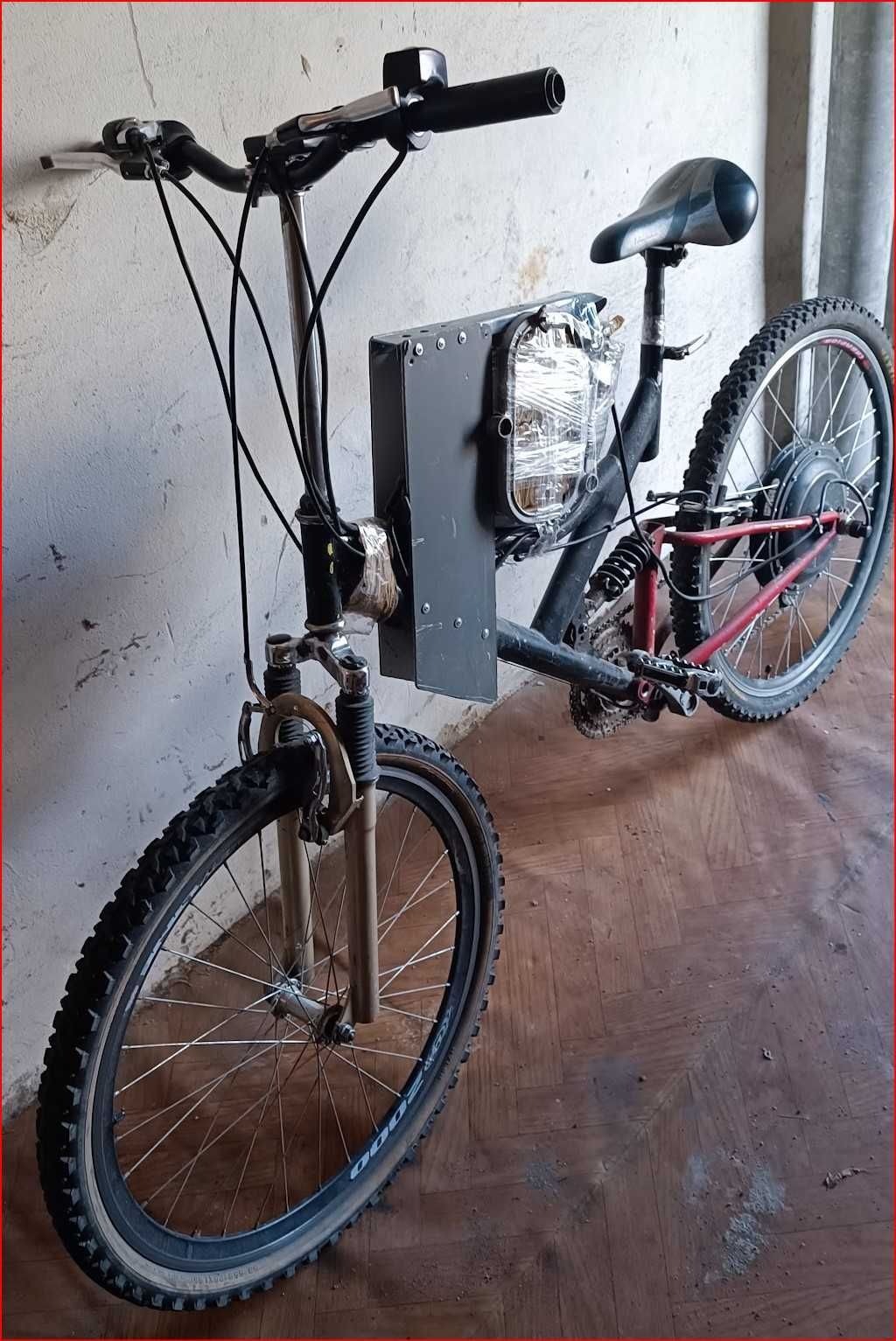 Электровелосипед двухподвес 500ватт 36v (без батареи) или обмен