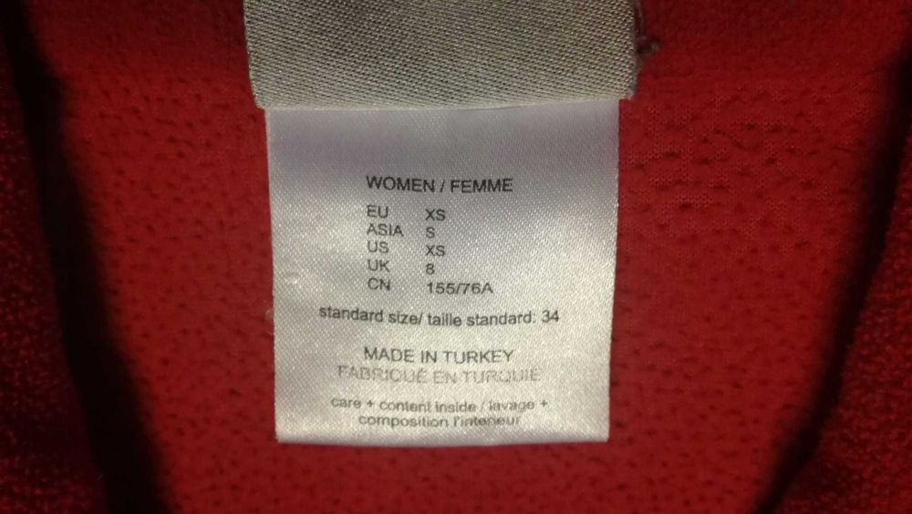 Damska bluza turystyczna polar JACK WOLFSKIN TECNOPILE r.XS st.b.dobry