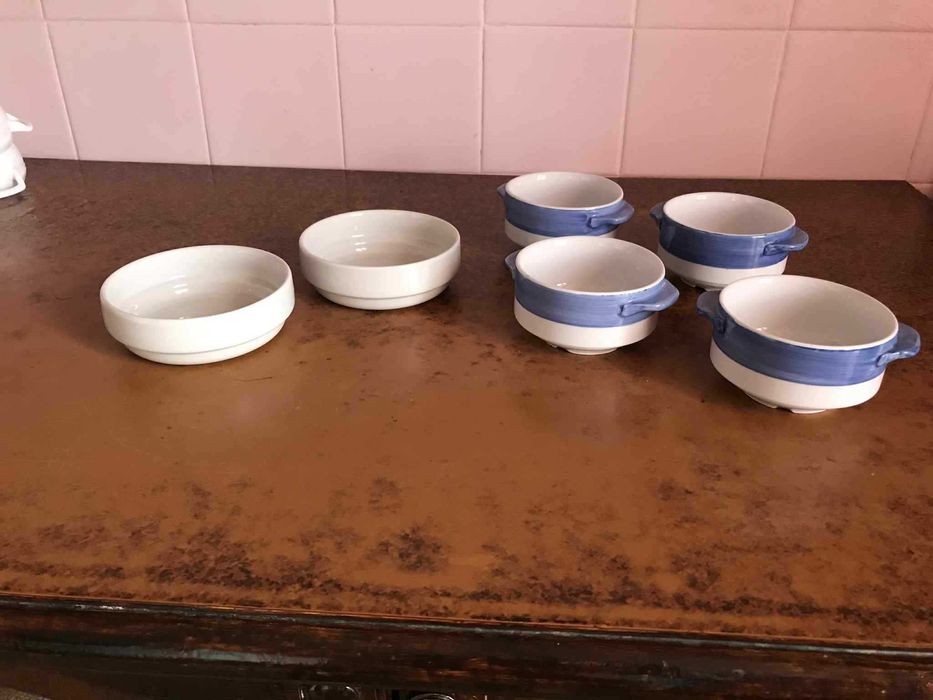 Набор Royal Porcelaine тарелка пиала салатник креманка розетка