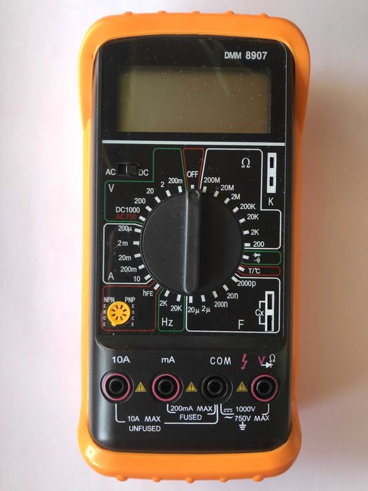 Мультиметры DT9205A, Hikari HM-1000, DMM8907