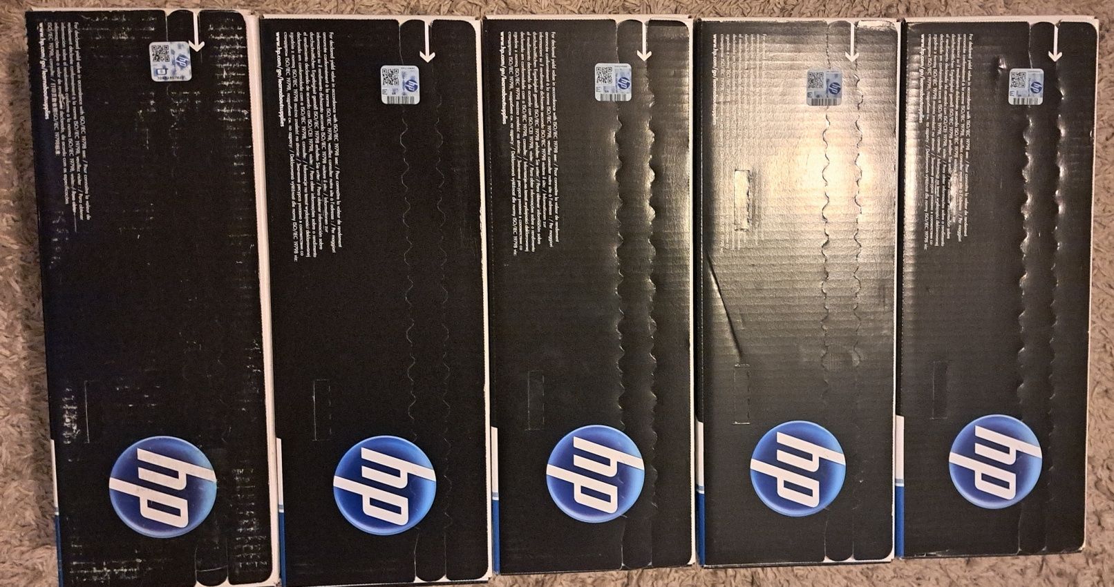 Tonery HP fabrycznie zapakowane
