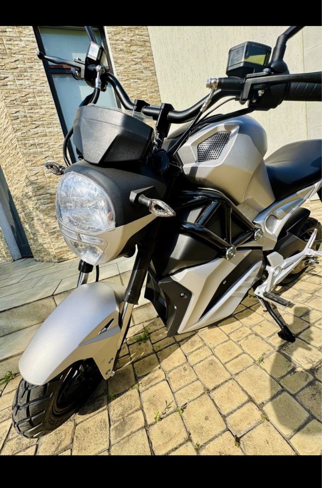 Успей купить‼️Електробайк Little Monster 2800 Вт сірий, ЕЛЕКТРОСКУТЕРИ