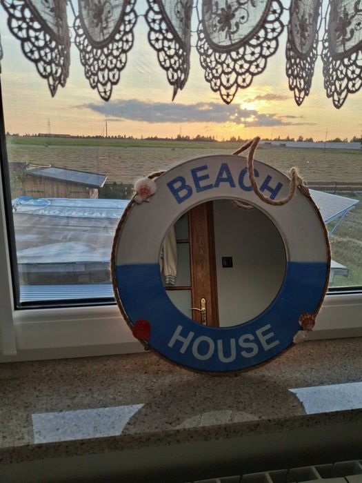 Zestaw lustro + półka