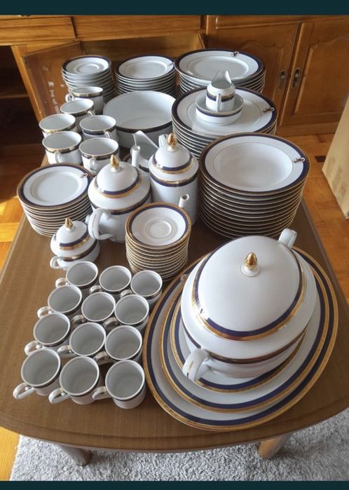 Conjunto louça Porcelana.