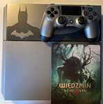 PS4 + pad + Wiedźmin Deluxe
