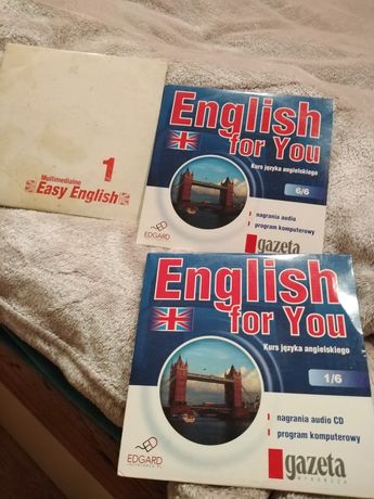 Trzy płyty do nauki języka angielskiego