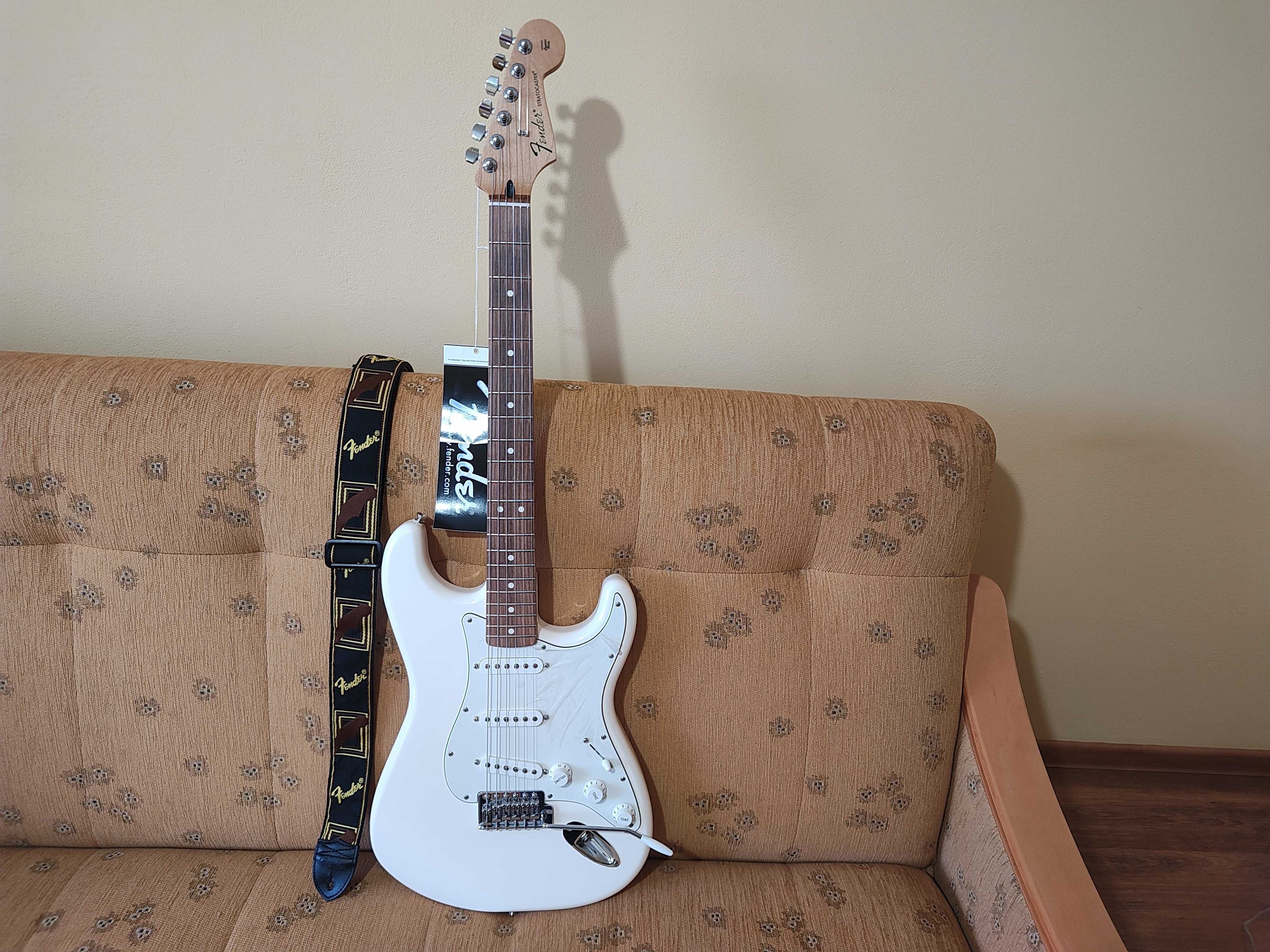 Gitara Fender Stratocaster Original Arctic White/ Jak Nowa