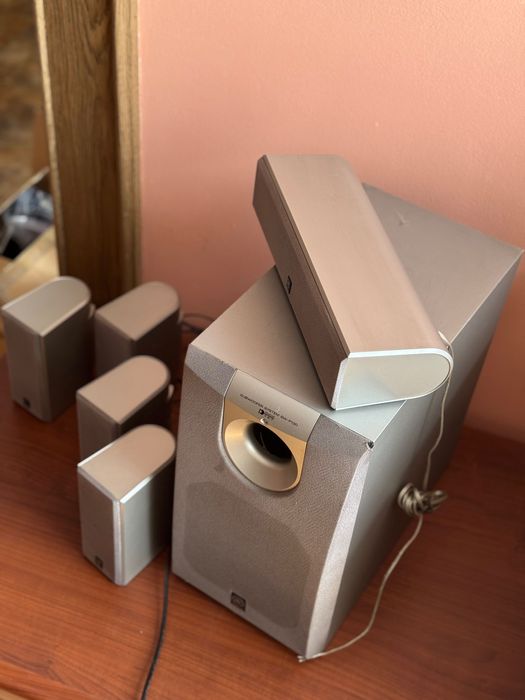 Yamaha RX-V450 + DVD-S550 + głośniki 5.1 – kompletny zestaw