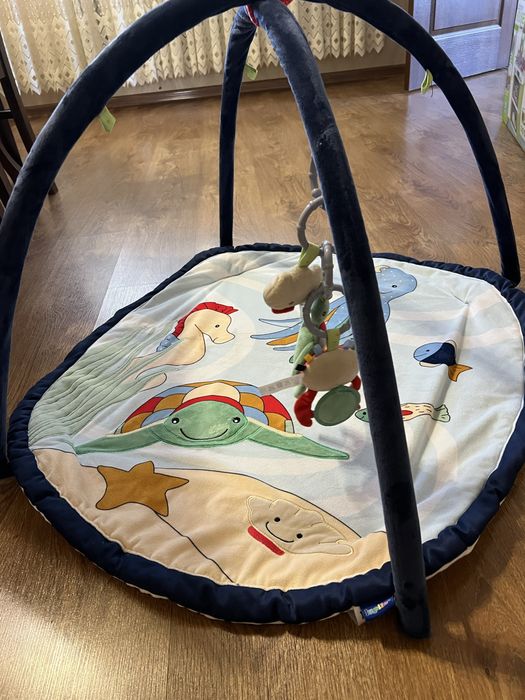 Дитячий шезлонг килимок качеля