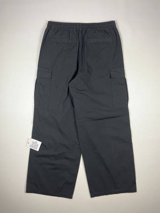 Штани Topman Wide Leg Cargo (M) чорні хакі чоловічі карго широкі