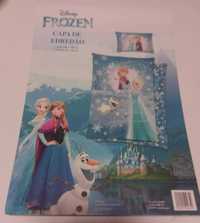 Capa de edredom, tema Frozen da Disney