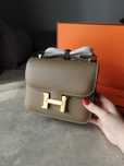 Сумка Hermes Constance / шкіра / преміум якість