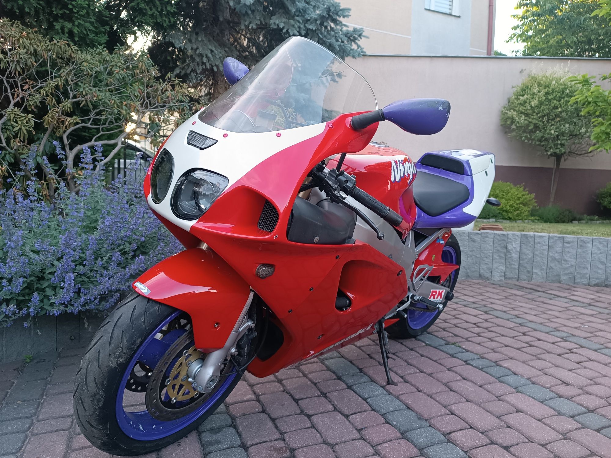 Kawasaki, ZX7 R Oryginalny lakier 1998rok