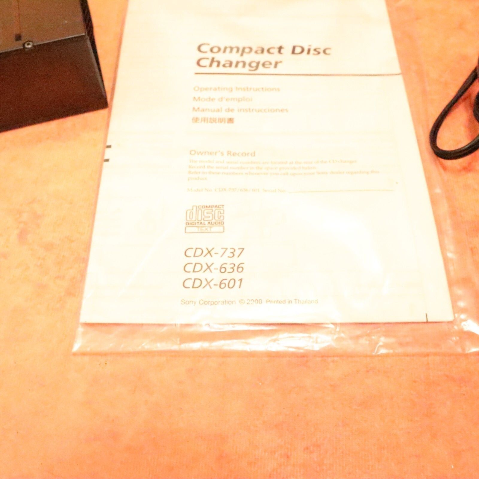 Sony - Compact disk changer