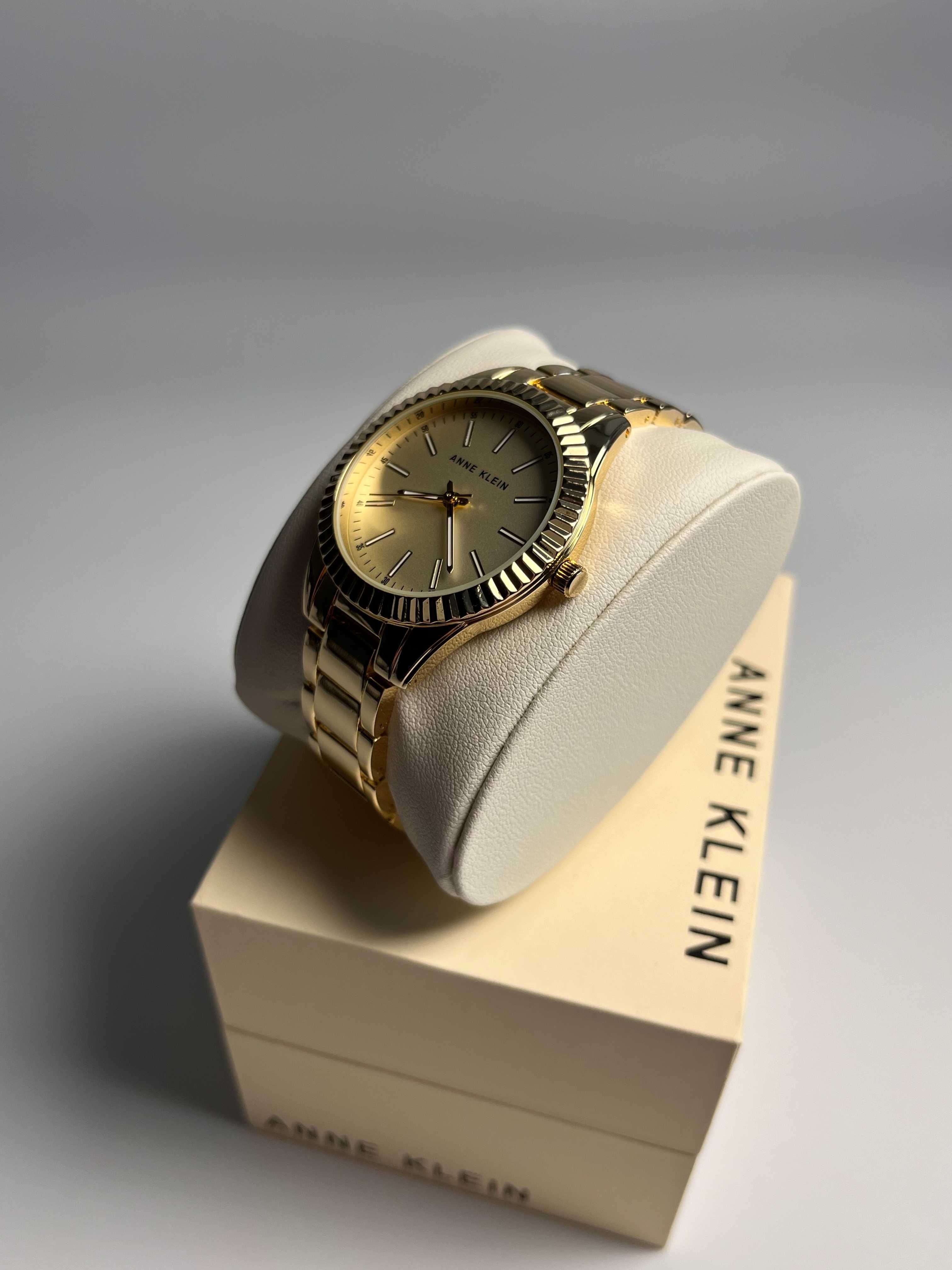 Anne Klein AK/4172, золотистий годинник жіночий, часы анна кляйн Ø36мм