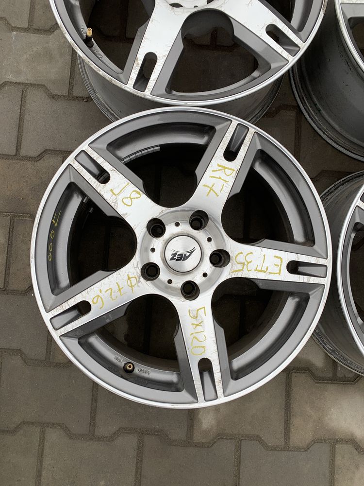 Диски R17 BMW 3-series 5*120, dia 72.6, ЕТ35, J8, X1, X3, X4, 4-series