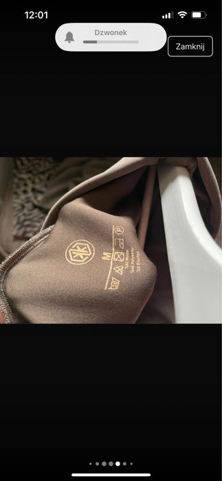 Mieciutki dres w kolorze khaki