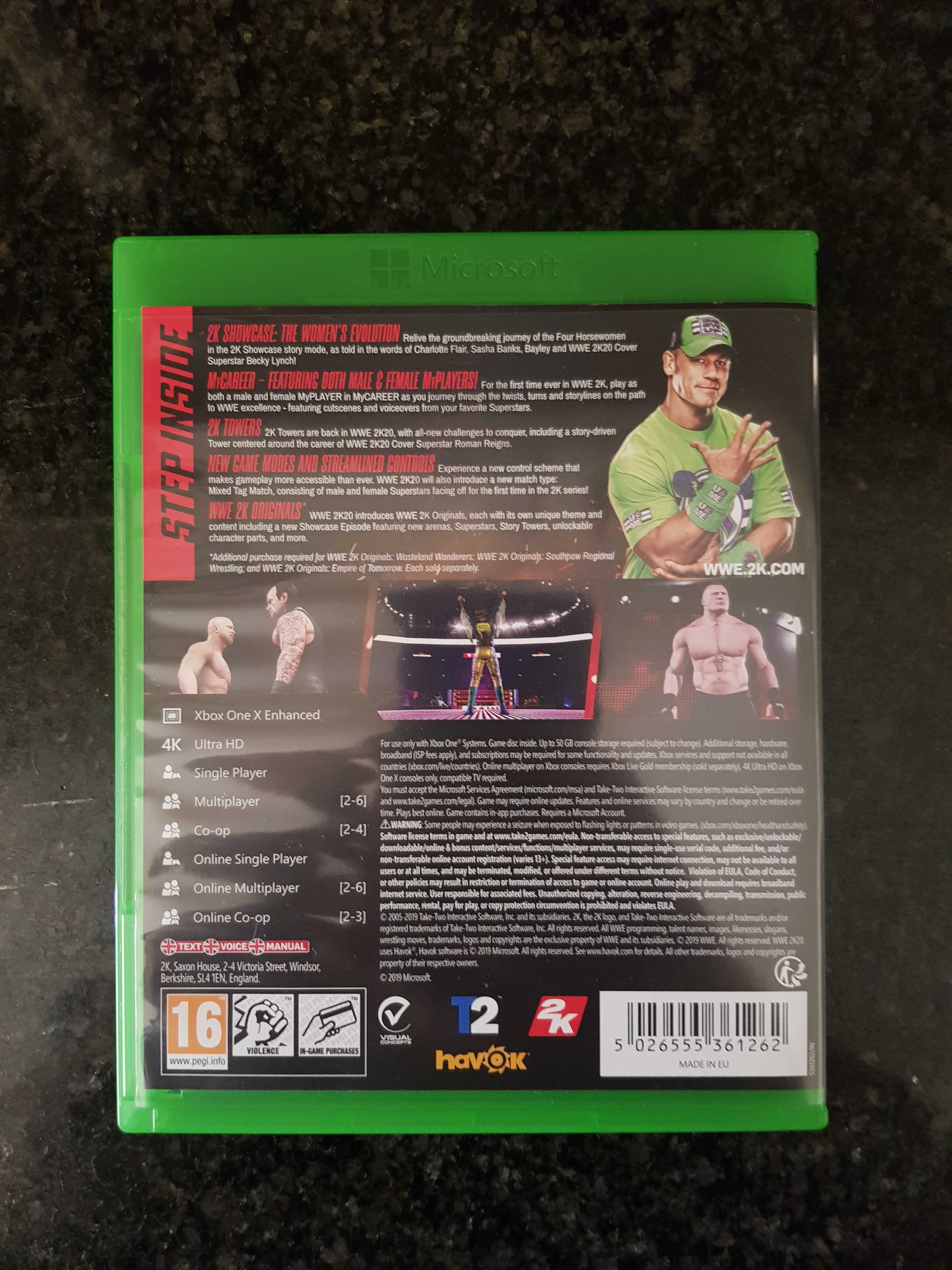 WWE 2K20 xbox one / one x