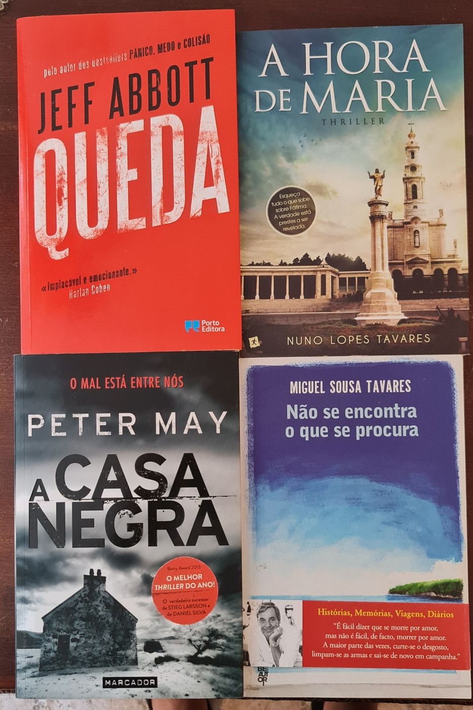 Selecção de Livros como novos.