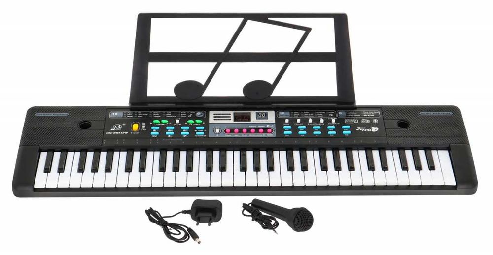Organy Keyboard Pianinko Mikrofon Dla Dzieci (MQ-601)