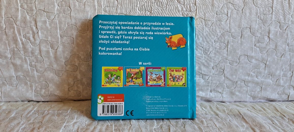 Książeczka z puzzlami W lesie