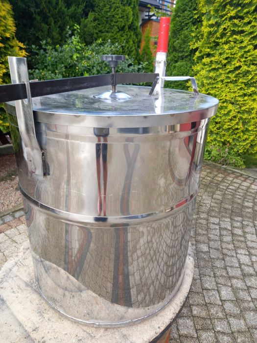 Kocioł nierdzewny do parnika 160 l