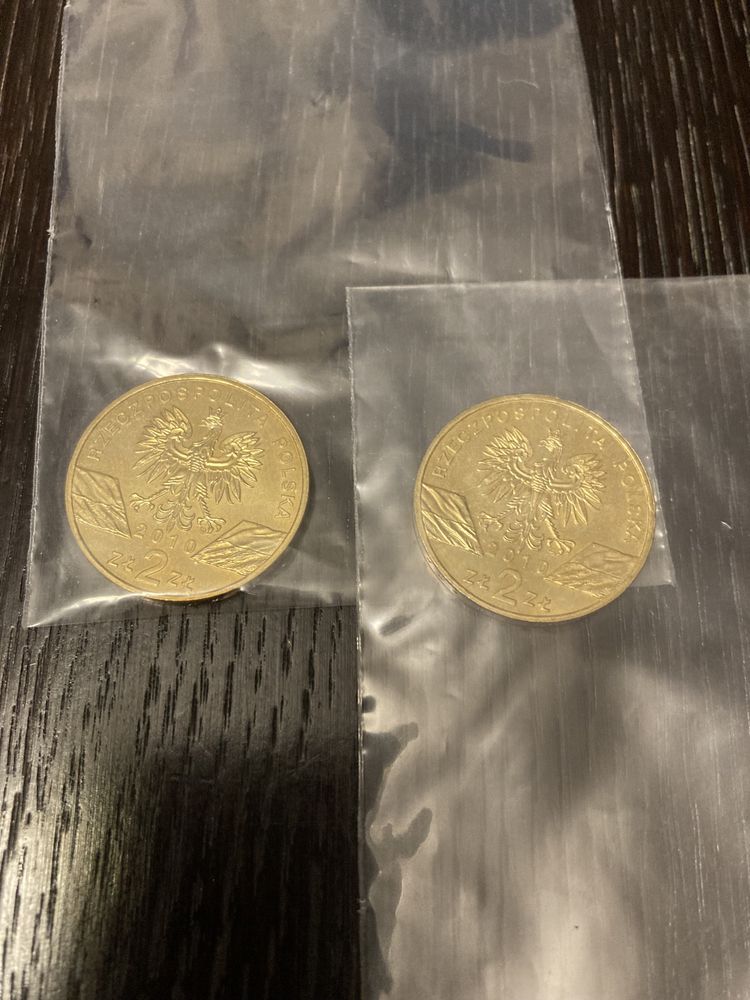 Moneta 2 złote z 2010 roku  podkowiec