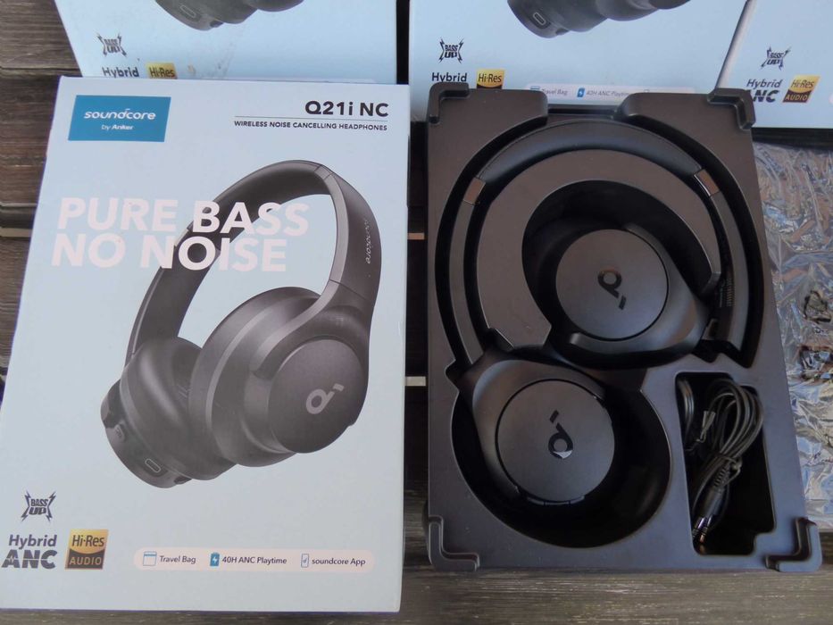 Навушники Anker SoundCore Q21i NC Black Bluetooth Over-Ear