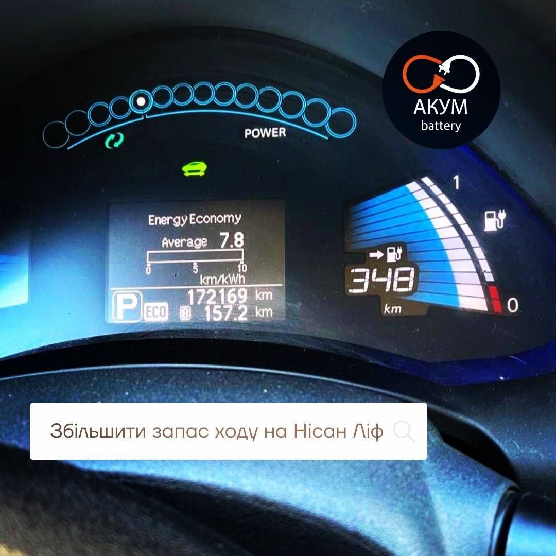 Батарея для Nissan leaf 2012 42 кВт/год швидка доставка