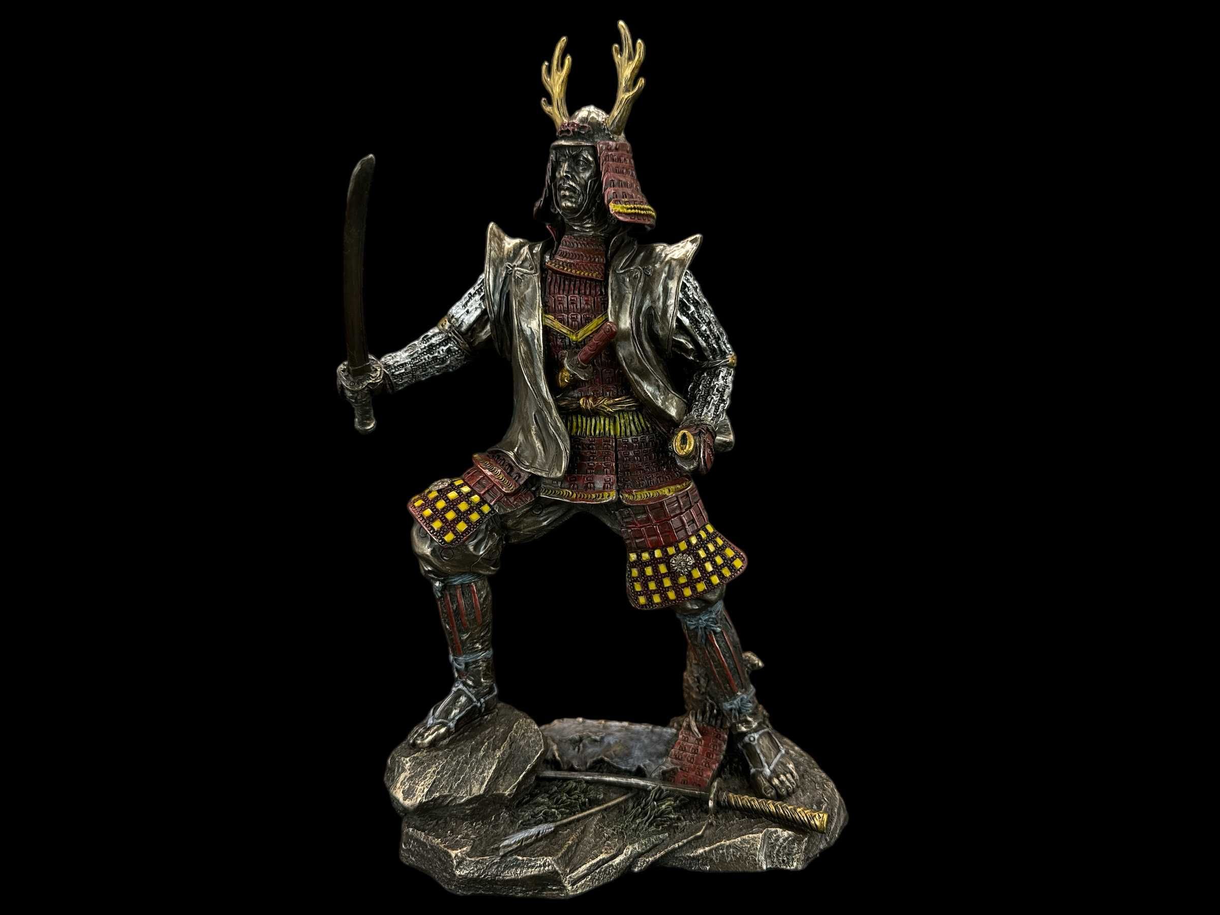 rzeźba figurka japoński samuraj veronese wu72531a4