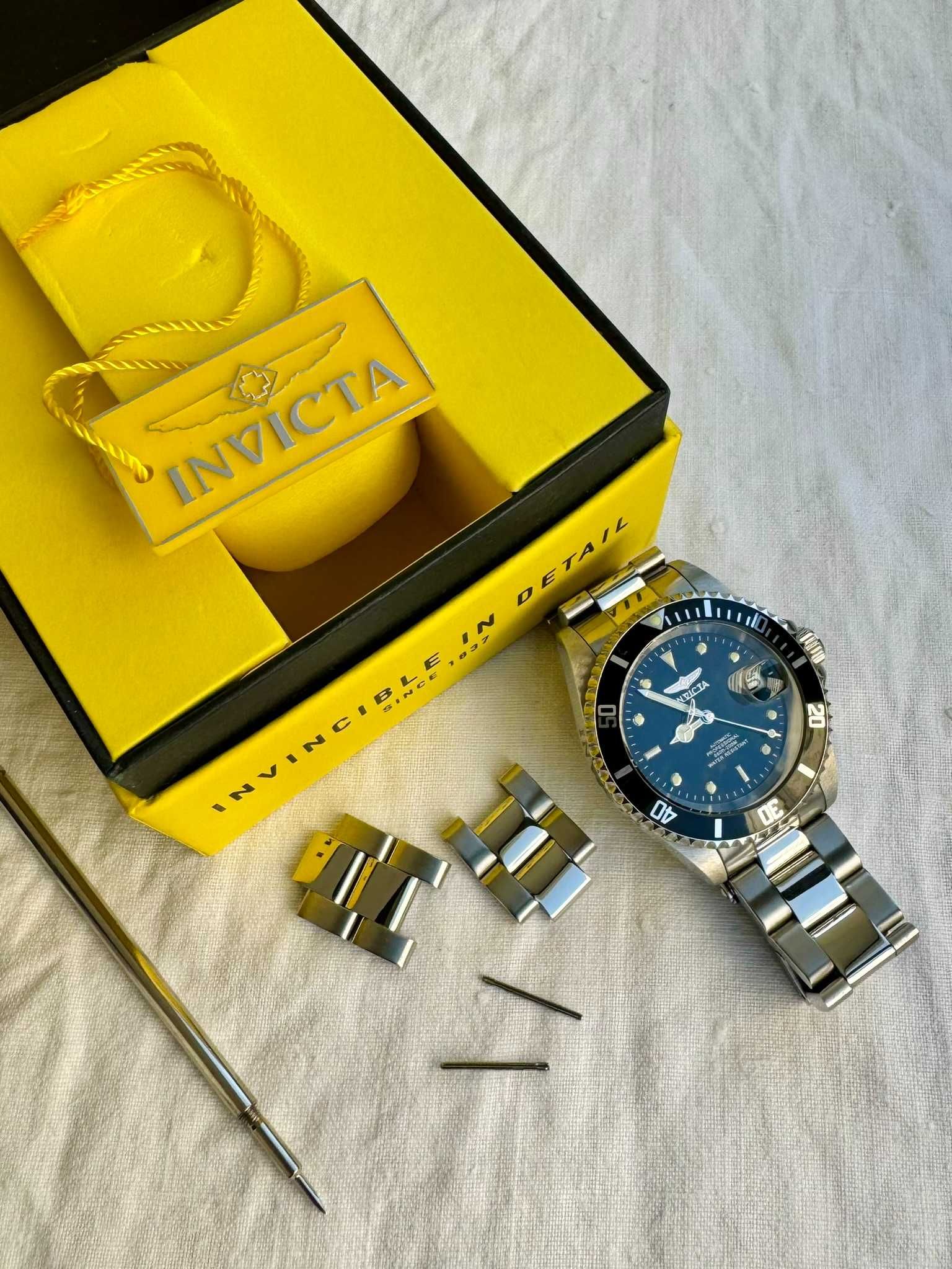 INVICTA Pro Diver Relógio automático para homem de aço inoxidável 40mm