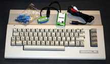 Commodore 64 + SD2IEC + Kabel AV