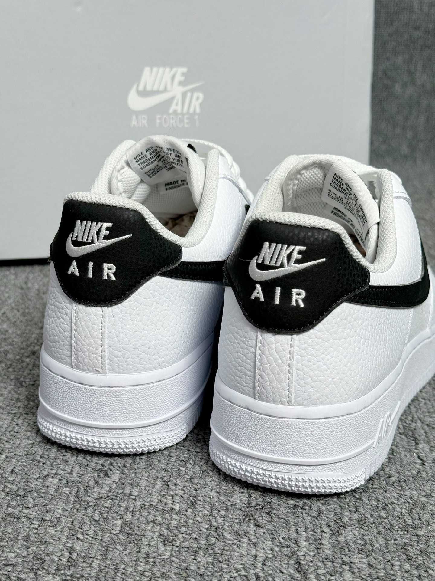 Buty męskie Air _Force 1 Low_'07_Nike_BiałyCzarny EU.45