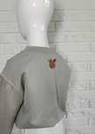 Bluza dziewczęca Szara Bunny Street BEXA roz 128/134 cm