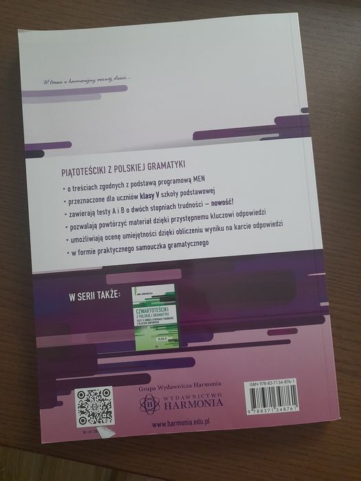 Piątoteściki z gramatyki, nowe