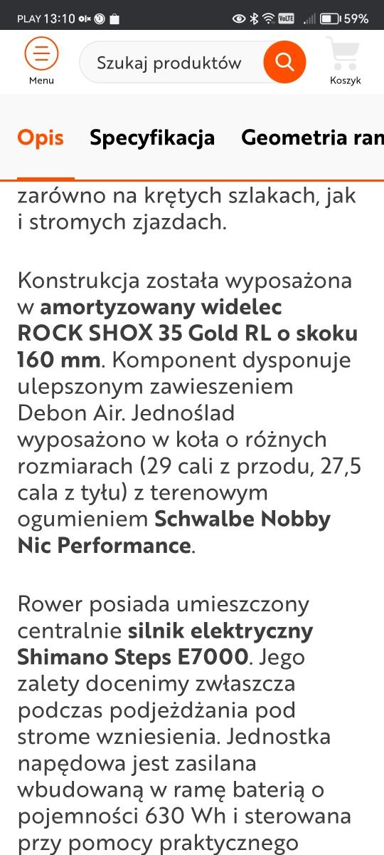 Gwarancja Rower Kellys Theos i 50 elektryk
