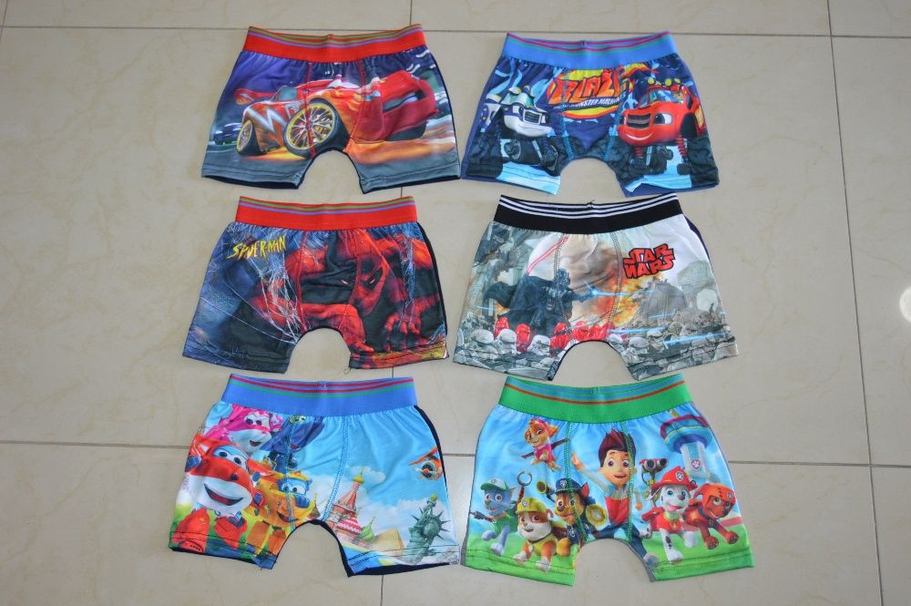 Boxers algodão rapaz mickey e cars