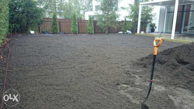 Ziemia ogrodowa, ziemia pod trawnik, czarnoziem, ziemia, DOSTAWA! !