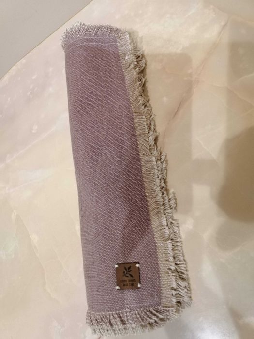 Набор посуды для двоих Германия, набор салфеток из льна