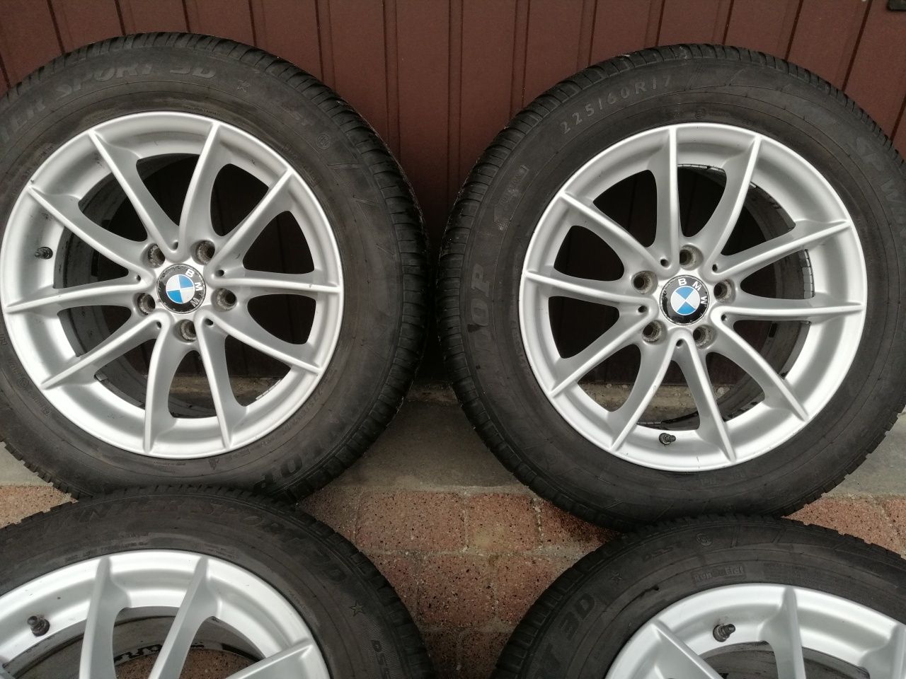 Felgi koła BMW 3 X3 F25 X4 F26 zima 17" 5x120 czujniki