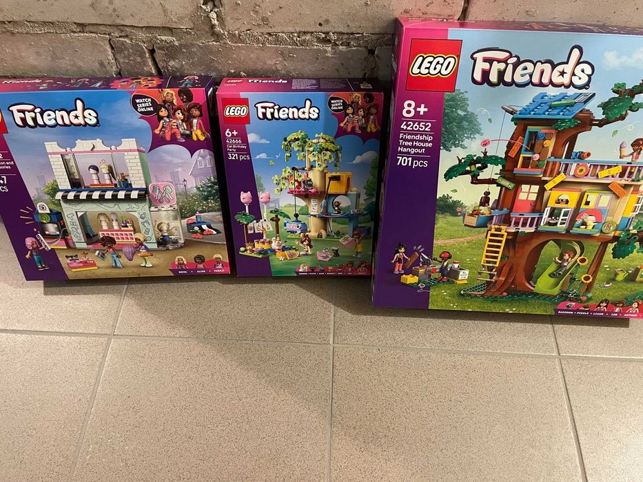 Klocki LEGO 42652, 42662, 42666+GRATIS