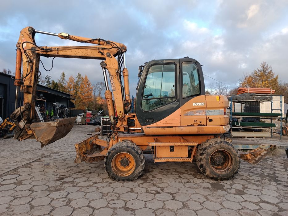 Koparka kołowa case wx 125