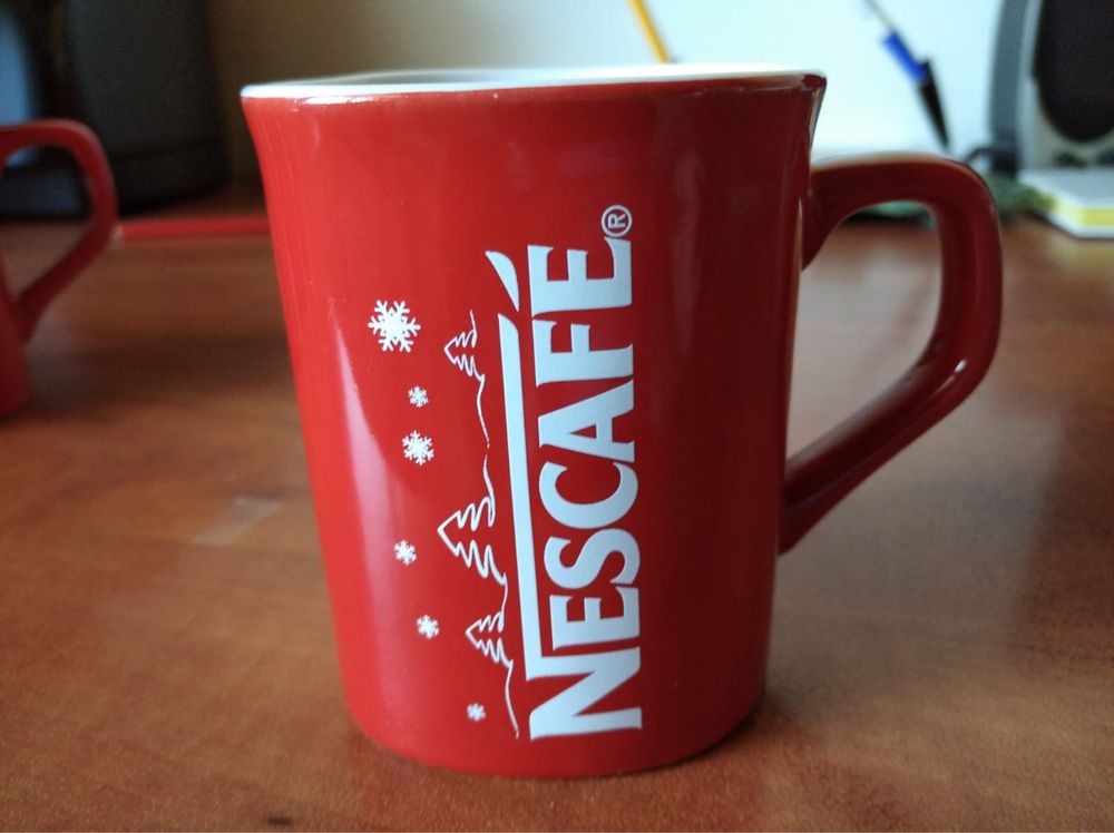 Kubki nescafe cztery pory roku komplet