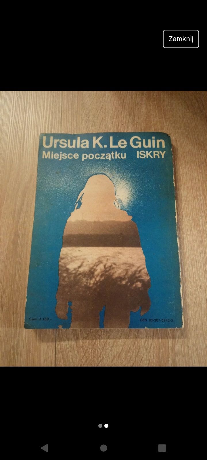 Ursula K. Le Guin - "Miejsce początku" 

Wydawnictwo Iskry, Warszawa 1