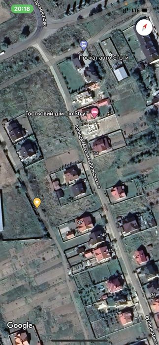 Земельна ділянка під забудову з комунікаціями