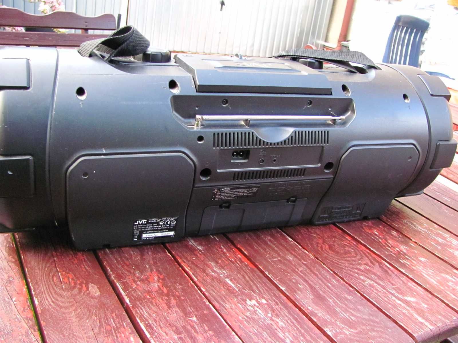 Radio radioodtwarzacz Boombox JVC CD/MP3/USB